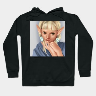 Donkey ear woman Hoodie